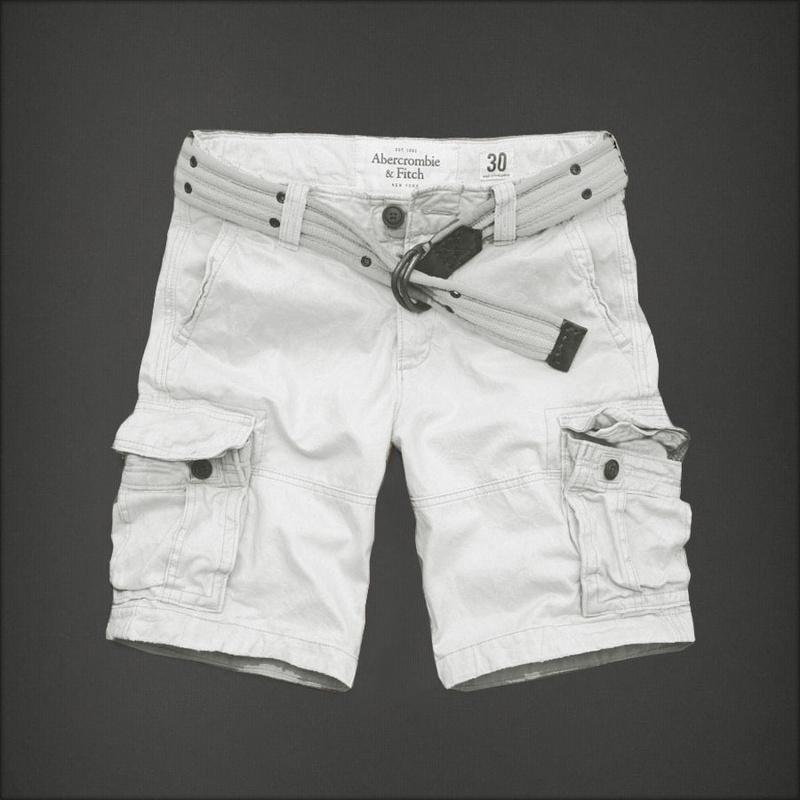 Abercrombie Fitch Hombres Cargo Patalón Corto AF7504